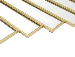 OZAIA Spiegel-Spiegel In Art-Decostijl Galice - B90 X H120 Cm - Goudkleurig