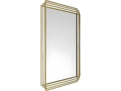 OZAIA Spiegel-Spiegel In Art-Decostijl Samba - B80 X H110 Cm - Goudkleurig