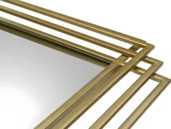 OZAIA Spiegel-Spiegel In Art-Decostijl Samba - B80 X H110 Cm - Goudkleurig