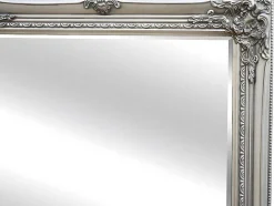 OZAIA Spiegel-Spiegel Met Lijst Elvire - Eucalyptushout - 60 X 140 Cm - Kleur: Zilver