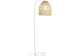 OZAIA Staande Lamp-Staande Lamp Etnische Stijl Van Ijzer En Rotan - H 177 Cm - Parnaiba