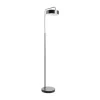 OZAIA Staande Lamp-Staande Lamp Met Vintage-Stijl Van Metaal - H154 Cm - Zwart En Goudkleurig - Otilie