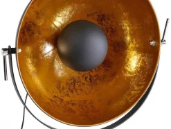 OZAIA Aanbiedingen: Woonaccessoires-Staande Lamp Movie - H. 166 Cm - Goudkleurig Van Het Merk Inside Art