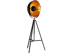 OZAIA Aanbiedingen: Woonaccessoires-Staande Lamp Movie - H. 166 Cm - Goudkleurig Van Het Merk Inside Art