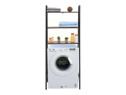 Vente-unique Toiletmeubel-Staande Plank Mcw-K82, Bruin
