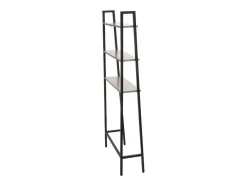 Vente-unique Toiletmeubel-Staande Plank Mcw-K82, Grijsbruin