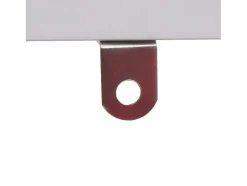 Vente-unique Toiletmeubel-Staande Plank Mcw-K82, Marmer Look Wit