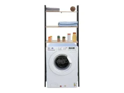 Vente-unique Toiletmeubel-Staande Plank Mcw-K82, Natuurlijk