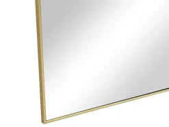 OZAIA Spiegel-Staande Spiegel Met Boog Van Metaal - L50 X H170 Cm - Goudkleurig - Mailen