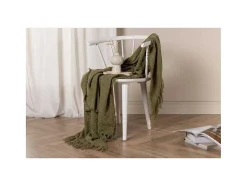 Venture Home Huistextiel-Stanly Plaid 170X130Cm Groen.