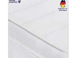 MISTER SANDMAN Tweepersoonsmatras-Stevig Ondersteunend Matras - Matras Met 7 Zones En Wasbare Hoes - 160X200 Cm