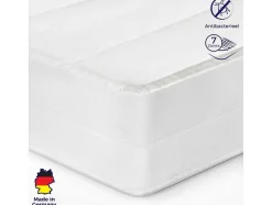 MISTER SANDMAN Eenpersoons Matras-Stevig Ondersteunend Matras - Matras Met 7 Zones En Wasbare Hoes - 90X200 Cm