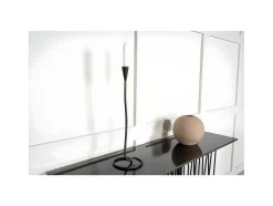 Furniture Fashion Sidetable-Stone Sidetable 37X130 Cm Glas Zwart Marmor Decor.