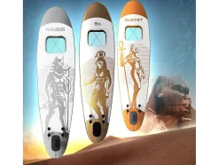 Vente-unique Watersport-Sup Board Anubis 305 Cm - Zilver - Incl. Accessoires