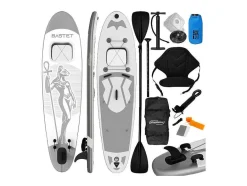 Vente-unique Watersport-Sup Board Anubis 305 Cm - Zilver - Incl. Accessoires