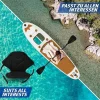 Vente-unique Watersport-Sup Board Gold Ra 320 Cm - Goud - Incl. Accessoires