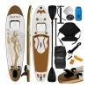 Vente-unique Watersport-Sup Board Gold Ra 305 Cm - Goud - Incl. Accessoires