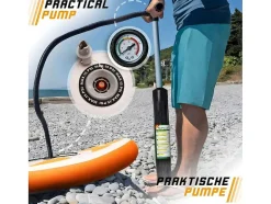 Vente-unique Watersport-Sup Board Kraken 366 Cm - Oranje - Incl. Accessoires