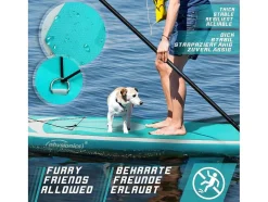 Vente-unique Watersport-Sup Board Nymphe 320 Cm - Mintgroen - Incl. Accessoires