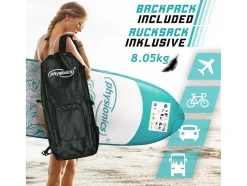 Vente-unique Watersport-Sup Board Nymphe 320 Cm - Mintgroen - Incl. Accessoires