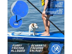 Vente-unique Watersport-Sup Board Poseidon 320 Cm - Blauw - Incl. Accessoires