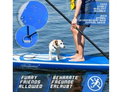 Vente-unique Watersport-Sup Board Poseidon 366 Cm - Blauw - Incl. Accessoires