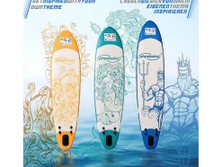 Vente-unique Watersport-Sup Board Poseidon 305 Cm - Blauw - Incl. Accessoires