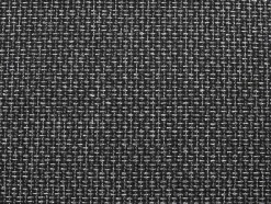 Vente-unique Kunstleren Zitbank-Symmetrische Hoekbank Van Kunstleer En Stof Rabelais - Tweekleurig Antraciet En Zwart