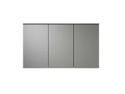 Vente-unique Accessoires & Spiegels-Synnax Spiegelkast 3 Spiegel Deuren Grijs.