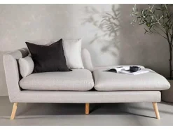 Vente-unique Chaise Longue-Tacoma Bank 2 Persoons Bruin.