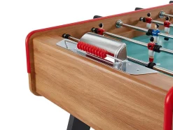 Vente-unique Spel Voor Binnen-Tafelvoetbal Met Muntautomaat Henry Van Mdf - L153 X B77,6 X H96 Cm - Eikenkleur