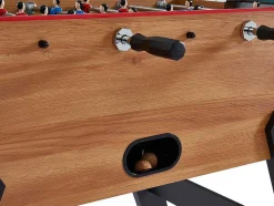 Vente-unique Spel Voor Binnen-Tafelvoetbal Paulo Van Mdf - L153 X B77,6 X H96 Cm - Eiken