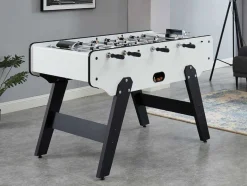 Vente-unique Spel Voor Binnen-Tafelvoetbal Suarez Van Mdf - L153 X B77,6 X H96 Cm - Wit