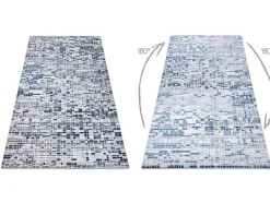 RugsX Groot Tapijt-Tapijt Acryl Dizayn 124 Blauw 160X230 Cm
