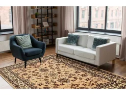 RugsX Klein Tapijt-Tapijt Bcf Morad Klasyk Klassiek - Beige 120X170 Cm