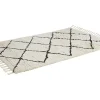 OZAIA Woonkamertapijt-Tapijt Berberstijl Marcus - 100% Wol - 120 X 170 Cm - Beige En Zwart
