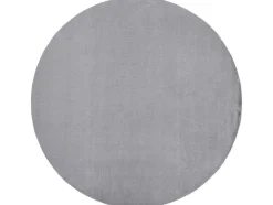 RugsX Tapijt Rond-Tapijt Bunny Rond Zilver Imitatie Konijnenvacht Cercle 160 Cm