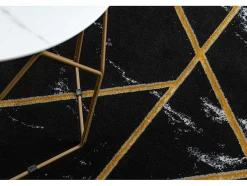 RugsX Klein Tapijt-Tapijt Emerald Exclusief 2000 Glamour, Stijlvol Geometrisch, Marmer Zw 120X170 Cm