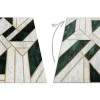 RugsX Klein Tapijt-Tapijt Emerald Exclusief 1015 Glamour, Stijlvol Marmer, Geometrisch Fl 120X170 Cm