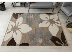 RugsX Groot Tapijt-Tapijt Feel 1602/15055 Bloemen , Beige / Grijskleuring 200X290 Cm