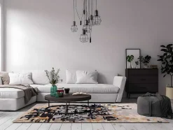 OZAIA Groot Tapijt-Tapijt Met Geometrisch Design Van 100% Handgeweven Wol - 160 X 230 Cm - Meerdere Kleuren - Irving