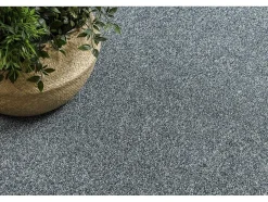 RugsX Tapijt Rond-Tapijt Rond Excellence Blauw 897, Glad, Melange Cercle 200 Cm