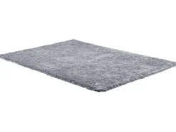 OZAIA Tapijt Hoogpolig-Tapijt Shaggy Glitter 160 X 230 Cm - Zilverkleurig