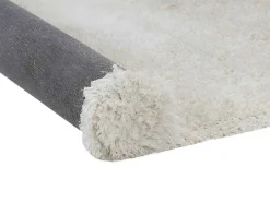 OZAIA Tapijt Hoogpolig-Tapijt Shaggy Van Microvezel Harvey - Polyester - Wit - 160 X 230 Cm