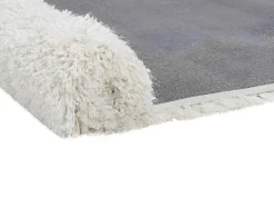 OZAIA Tapijt Hoogpolig-Tapijt Shaggy Van Microvezel Harvey - Polyester - Wit - 160 X 230 Cm