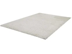 OZAIA Tapijt Hoogpolig-Tapijt Shaggy Van Microvezel Harvey - Polyester - Wit - 160 X 230 Cm