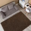 RugsX Tapijt Hoogpolig-Tapijt Soffi Shaggy 5Cm Bruin 160X220 Cm