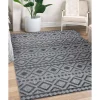 RugsX Groot Tapijt-Tapijt Structureel Sole D3852 Boho, Diamanten Plat Geweven, Twee Poolh 200X290 Cm