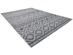 RugsX Groot Tapijt-Tapijt Structureel Sole D3852 Boho, Diamanten Plat Geweven, Twee Poolh 200X290 Cm