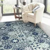 OZAIA Tapijt Van Vinyl-Tapijt Van Vinyl Met Cementtegeleffect - 120 X 180 Cm - Blauw - Rica